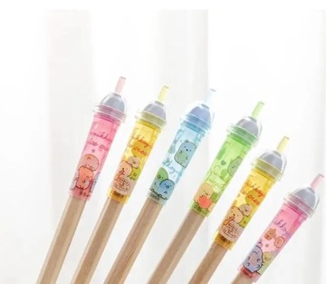 4 шт./упак. милый удлинитель для карандашей Sumikko Gurashi, держатель для ручек