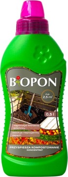 BIOPON KOMPOSTER 0,5 l - efektywne i szybkie kompostowanie