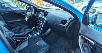Volvo V40 II Hatchback 1.6 T3 150KM 2013 Volvo V40 BENZYNA alcantara KAMERA czarny sufit R DESIGN okazja, zdjęcie 32