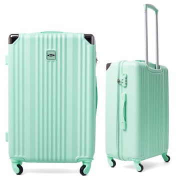 СРЕДНИЙ ЧЕМОДАН XL СУМКА RGL для багажа 4 КОЛЕСА ABS