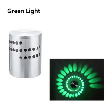 Lampa ścienna kreatywna spirala Kinkiet LED