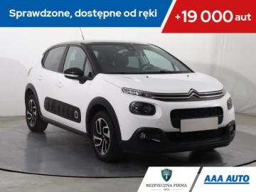 Citroen C3 III Hatchback 1.2 PureTech 82KM 2019 Citroen C3 1.2 PureTech, Salon Polska, Serwis ASO
