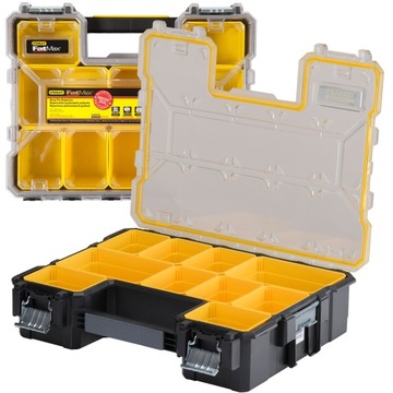 FATMAX PRO ORGANIZER WALIZKA WODOODPORNY - ZATRZASKI Z METALU Stanley