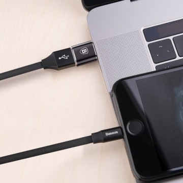 ПЕРЕХОДНИК BASEUS С USB НА USB TYPE-C