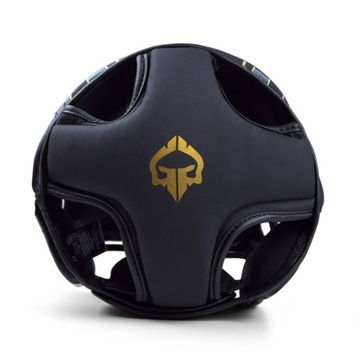 Черный тренировочный боксерский шлем Ground Game Equinox, размер S/M