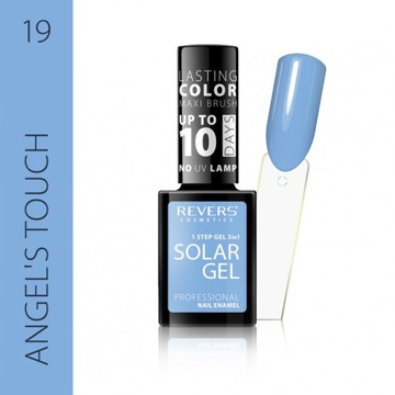 Lakier do paznokci SOLAR GEL 12ml efekt hybrydy 19