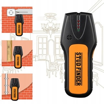 WYKRYWACZ PRZEWODÓW RUR METALI DETEKTOR W ŚCIANIE