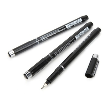 12 шт. Ручка для рисования линий, пишите плавно, тонко, водонепроницаемая, EN