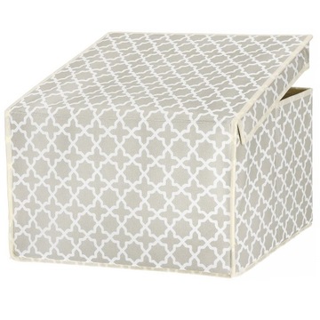 ОРГАНАЙЗЕР ДЛЯ ГАРДЕРОБА ЗАКРЫТАЯ КОРЗИНА-КОНТЕЙНЕР 40х30х25см