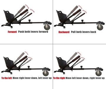 Gokart na hoveroard Zerimar Airel nakładka