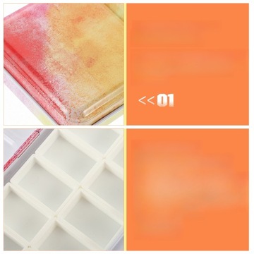 ПУСТАЯ АКВАРЕЛЬНАЯ МОЖНО ПУТЕШЕСТВАТЬ ПОДДОН 12.00X6.20X1.20CM