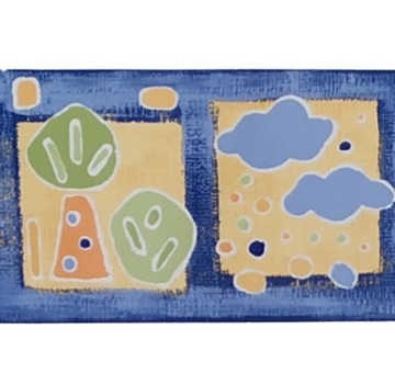 Декоративная отделочная планка, декоративные обои 086