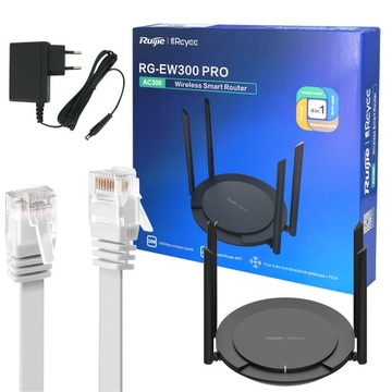 MOCNY ROUTER do domu DUŻY ZASIĘG WIFI MESH 2,4-5GHz 300 Mb/s SZYBKI