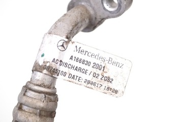 MERCEDES X166 GLS350D 2017 RHD A/C WAZ KLIMATIZACE PŘÍVOD TRUBKY