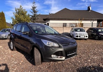 Ford Kuga II SUV 1.5 EcoBoost 150KM 2016 Ford Kuga 1.5B 150KM przeb.142tys ksiazka bezwypadkowy NAVI skora 1.5, zdjęcie 35