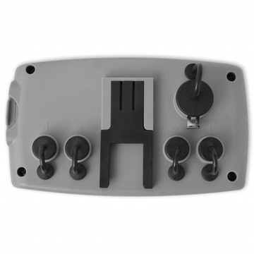 Автоматический контроллер полива vidaXL, 4 станции, 3 В