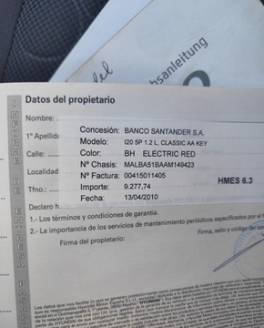 Hyundai i20 I Hatchback 5d 1.2 DOHC 78KM 2010 Hyundai i20 Hyundai I20 2010r 12 78 KM 1.2 Benzyna 78KM, zdjęcie 19