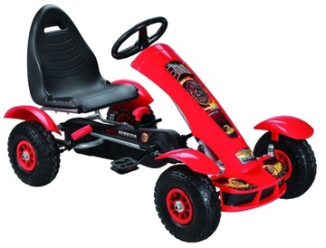 DUŻY QUAD NA PEDAŁY GOKART koła POMPOWANE do 50 kg
