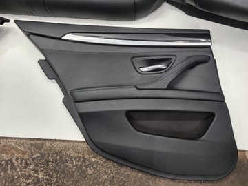 BMW 5 F10 SEDADLA POHOVKA BOKY KŮŽE OHŘÍVAČ