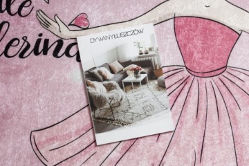 ДЕТСКИЙ МОЮЩИЙСЯ КОВРИК 80x150 БАЛЕТНОЕ ПЛАТЬЕ #I166