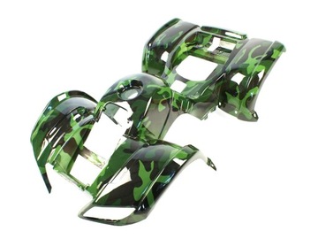 PLASTIK GŁÓWNY ATV 110 125 WOJSKOWY ZIELONY quad