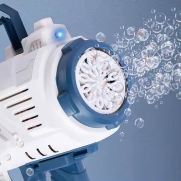 МЕГА БАЗУКА ДЛЯ ИЗГОТОВЛЕНИЯ МЫЛЬНЫХ ПУЗЫРЬКОВ ПУЛЕМЕТ ЖИДКОСТЬ