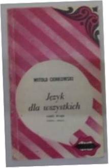 Język dla wszystkich cz. 2 W.Cienkowski
