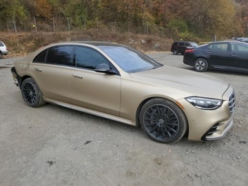 Mercedes 2023 Mercedes-Benz Klasa S 580 4Matic 2023 4.0l 4.0 Benzyna 496KM, zdjęcie 4