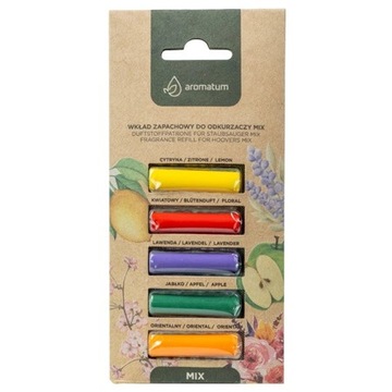 Набор ароматов для смешанного пылесоса - 5 кусочков аромата