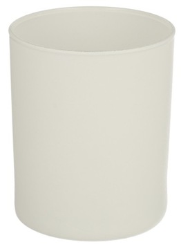 ŚWIECZNIK POJEMNIK SZKLANKA DO ZALEWU ŚWIEC BIAŁY 200ml