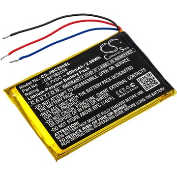 Akumulator Bateria typu GSP383555 do JBL CLIP2 CLIP 2 CLIP2BLKAM P04405201