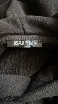 Bluza męska z kapturem Balmain Coin Logo rozmiar XXXL