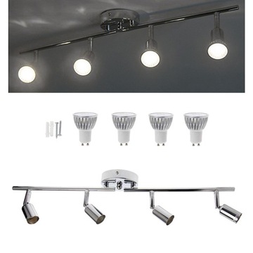 12W LED, Потолочный, Поворотный, Для освещения,
