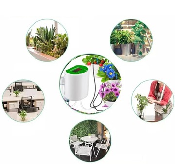 AUTOMATYCZNY SYSTEM NAWADNIANIA ROŚLIN DONICZEK BALKON NA 8 ROŚLIN