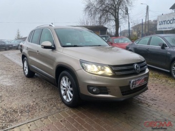 Volkswagen Tiguan I SUV Facelifting 1.4 TSI BlueMotion 160KM 2012 Volkswagen Tiguan 1.4tsi 4-Motion Polski salon 1 wl. Navi kamera ledy bi x, zdjęcie 18