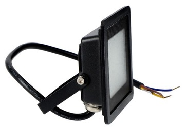 Светодиодный прожектор SLIM 10 Вт, галогенная лампа, черный