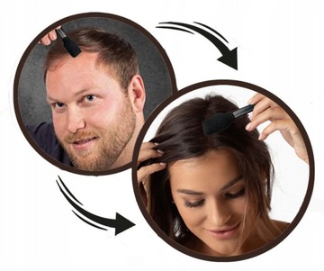 GLOVIS MakeUp 3in1 для густоты бровей, волос и бороды