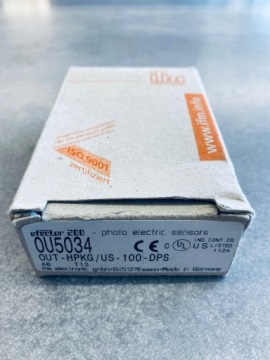 Ifm OU5034 Датчик диффузии OUT-HPKG/US-100-DPS