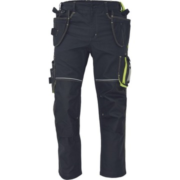MOCNE Spodnie robocze MONTERSKIE KNOXFIELD potrójne szwy PRO SLIM 320g/m2