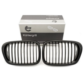 GRILL NERKA ATRAPA BMW 5 E39 51132497261 CZARNY MAT
