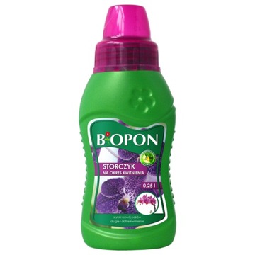 BOPON Nawóz do storczyków okres kwitnienia 0,25 L