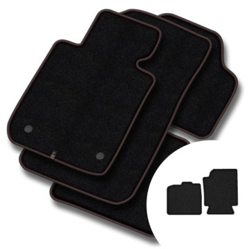 Velurové koberce Premium pro Smart Fortwo II 2007-2014