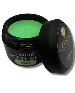 Żel do wzmocnienia paznokci Liquid Acryl Gel 43 CRYSTAL PROFESSIONAL 30ml