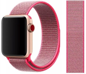 PASEK DO APPLE WATCH 2 3 4 5 6 7 8 9 SE ULTRA 2 38/40/41/42/44/45/49mm Rzep