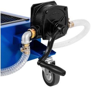 Напольная тележка для замены масла с ручным насосом 20л/мин 75 л