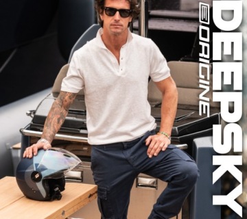 Шлем ORIGINE PALIO 2.0 DEEPSKY матовый синий черный M