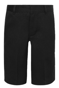 George Eleganckie spodenki chłopięce czarne regular leg 116/122