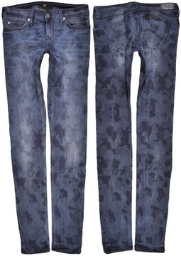 LEE spodnie LOW skinny jeans TOXEY _ W28 L33