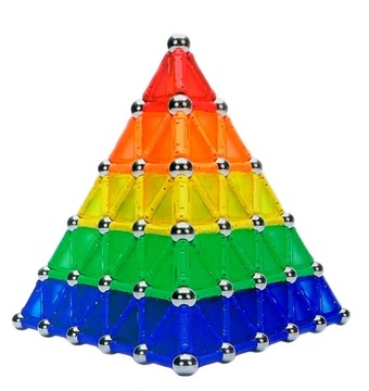 УЧЕБНЫЕ МАГНИТНЫЕ КОНСТРУКЦИИ БЛОКИ MAGNETIC 138 3D элементы