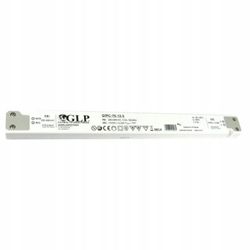 Zasilacz led 75W 6,25A 12VDC GTPC-75-12-S Warszawa